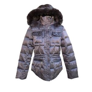 Kenneth Cole Reaction Women's Lightweight Puffer ZipJacket